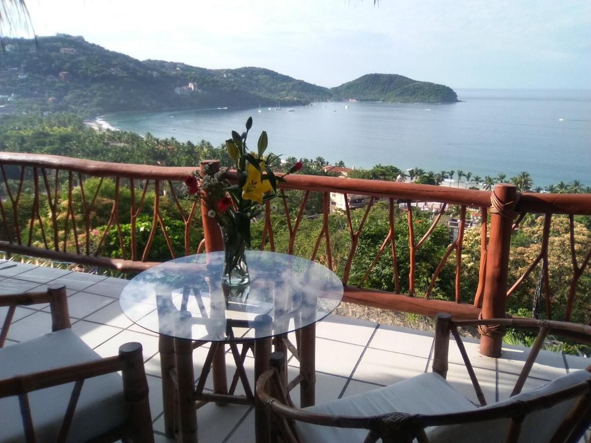 Villa "The Shack" With A View Zihuatanejo Exterior foto